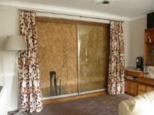 Door Boarding Up