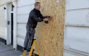 Door Boarding Up
