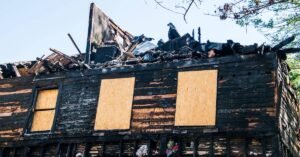 Fire Damage Boarding Up Bradford