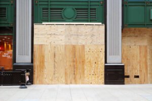 Shopfront Boarding Up Bradford