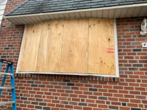 Window Boarding Up Bradford