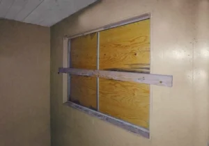 Window Boarding Up Bradford